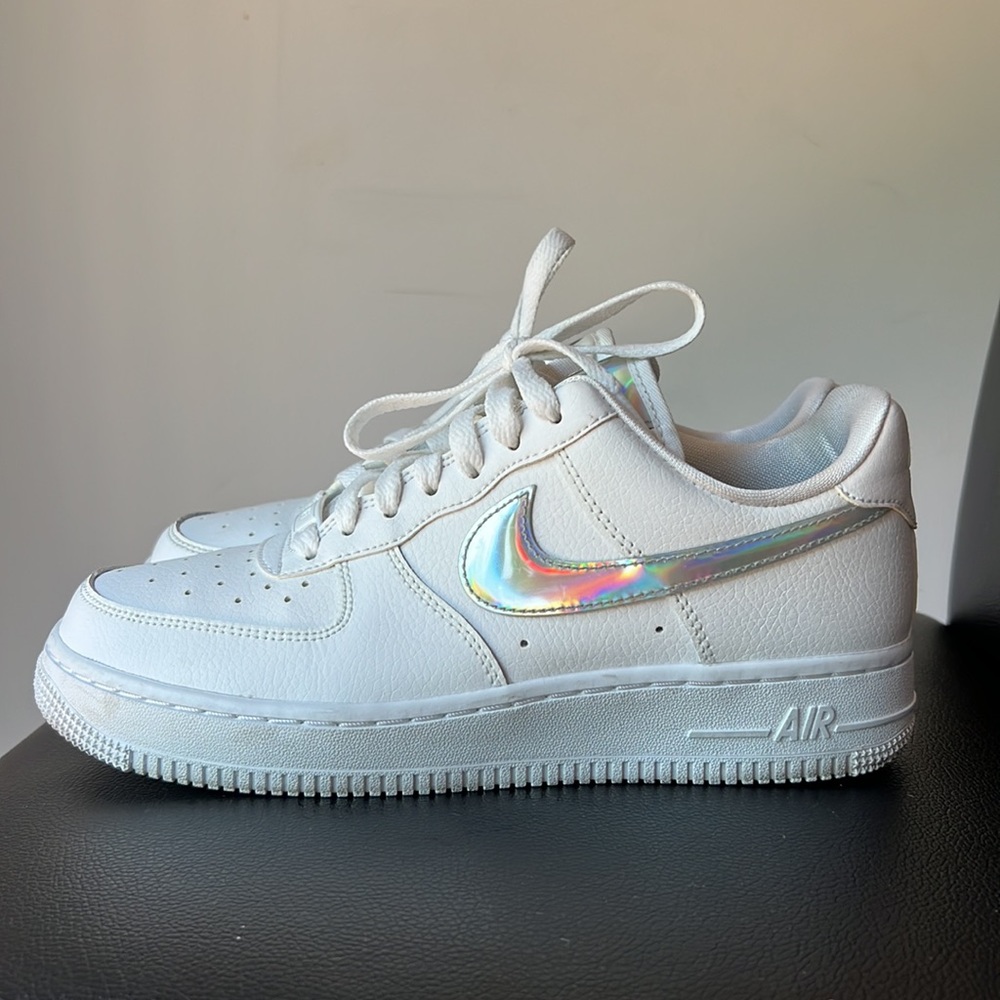 Nike Air Force 1 Size 6.5 US (Iridescent)
